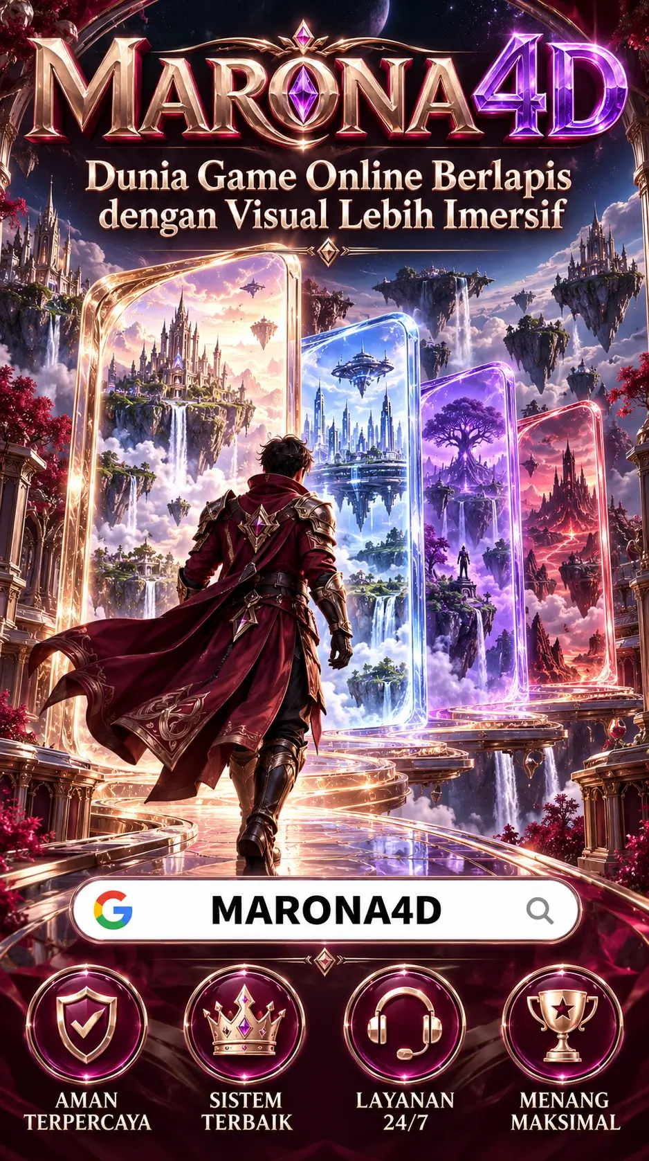 Pratinjau antarmuka MARONDA4D — aplikasi APK resmi Android v2.0.3